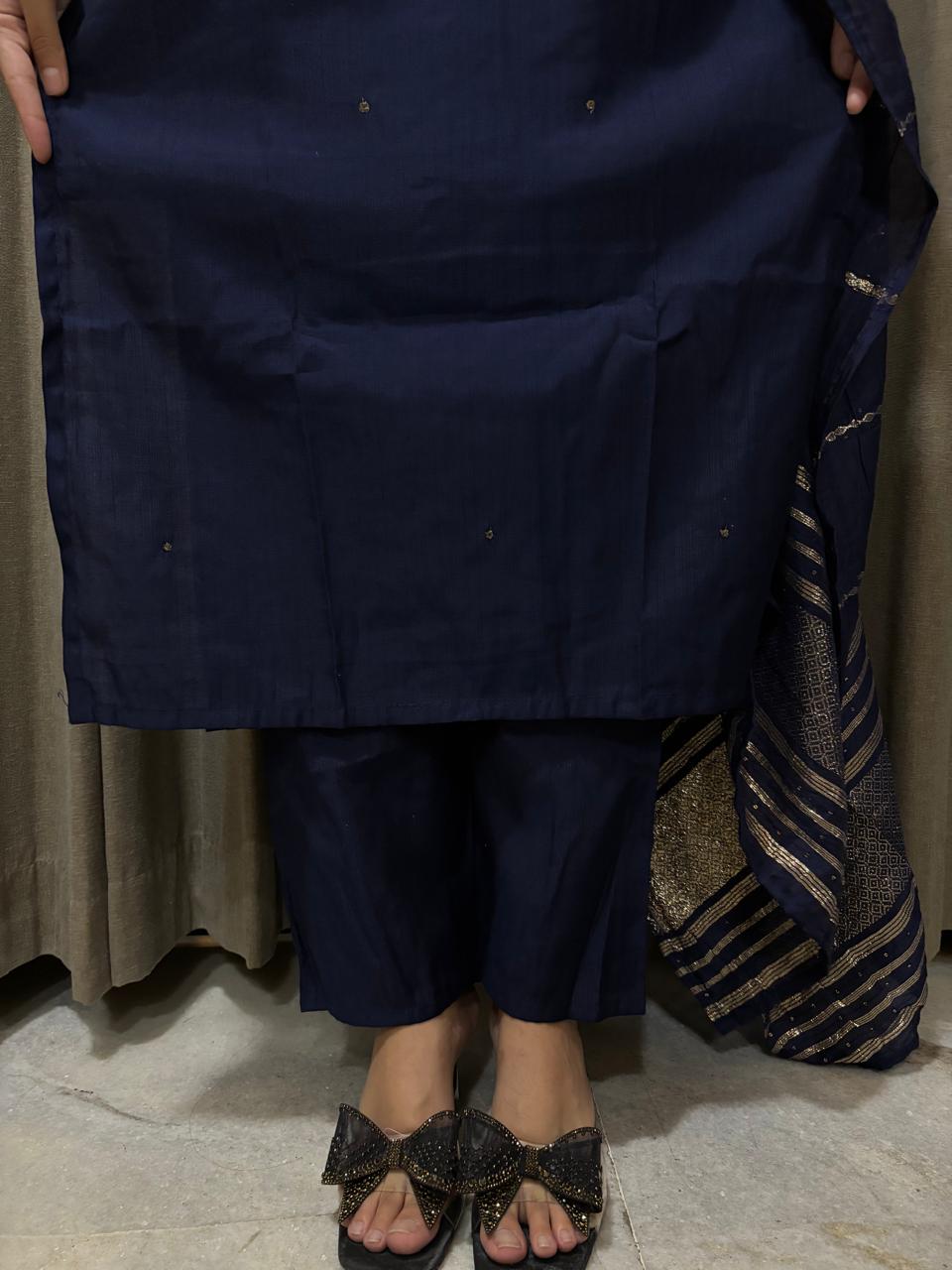 Blue Seerat Suit