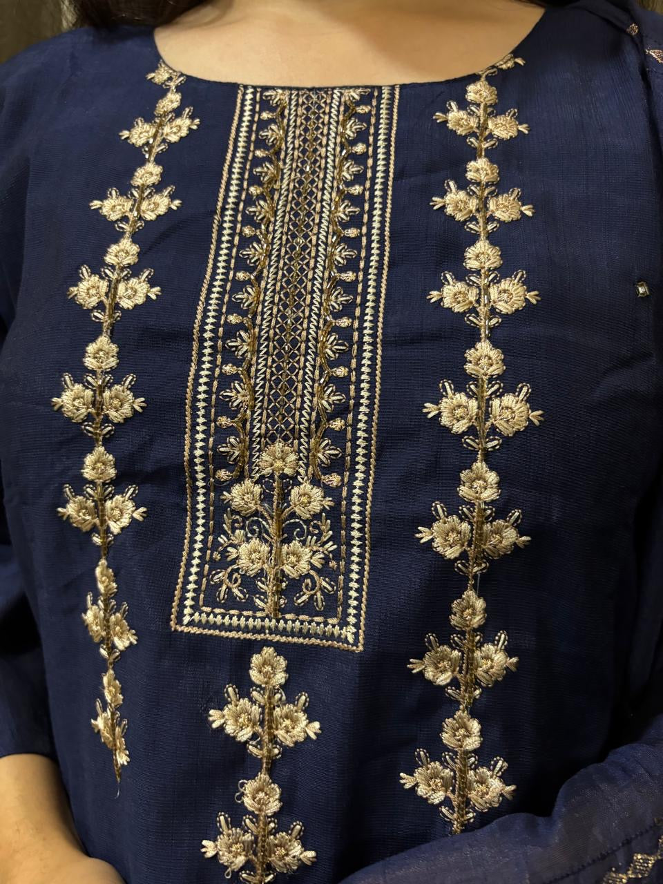 Blue Seerat Suit
