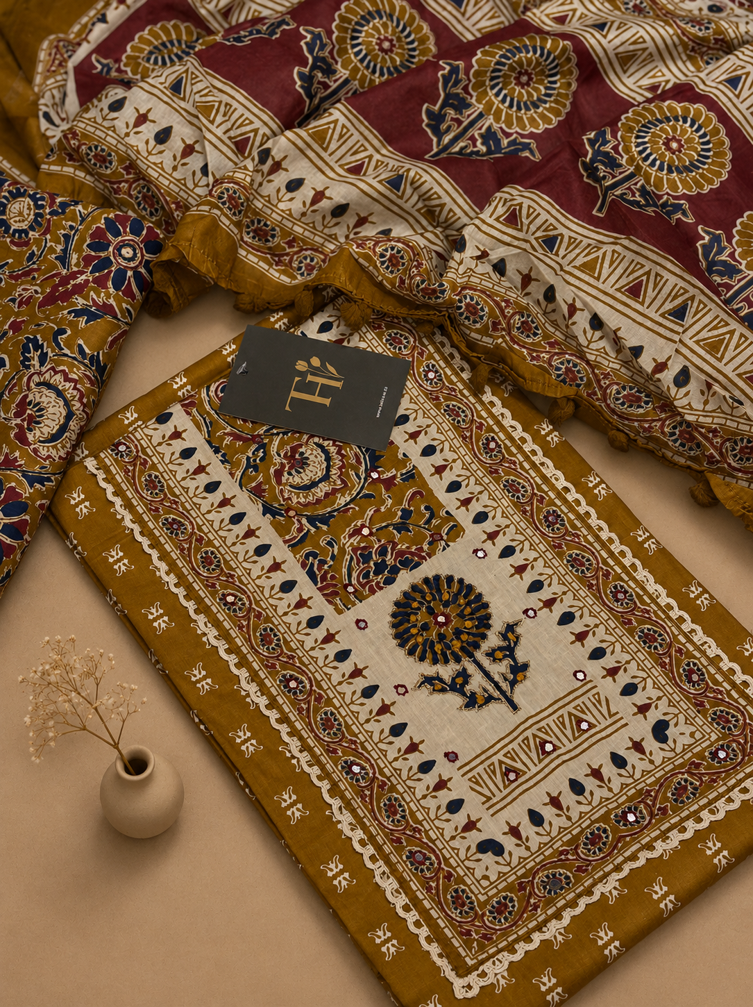 kesar unstitched suit