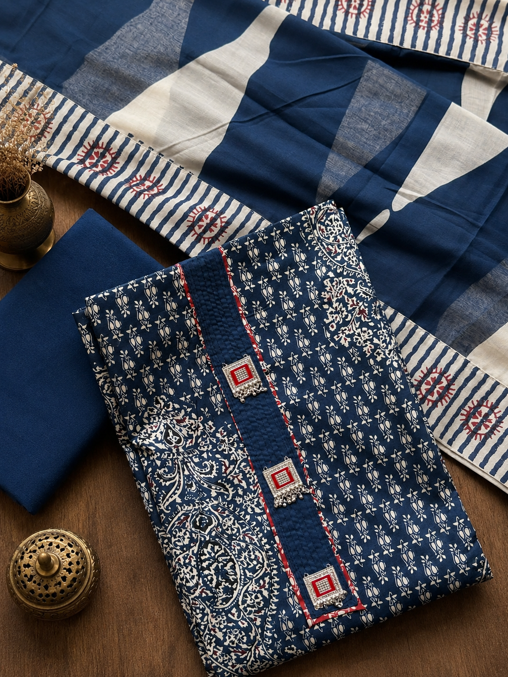 Jhumri Unstitched Suit