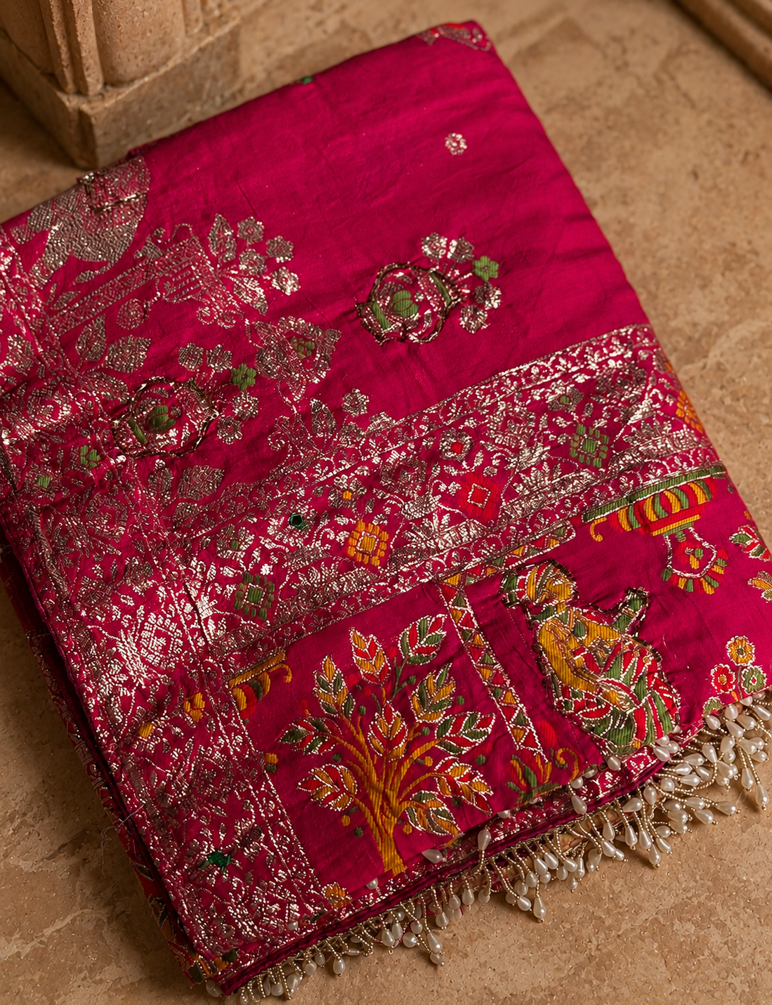 kalash Dola silk saree