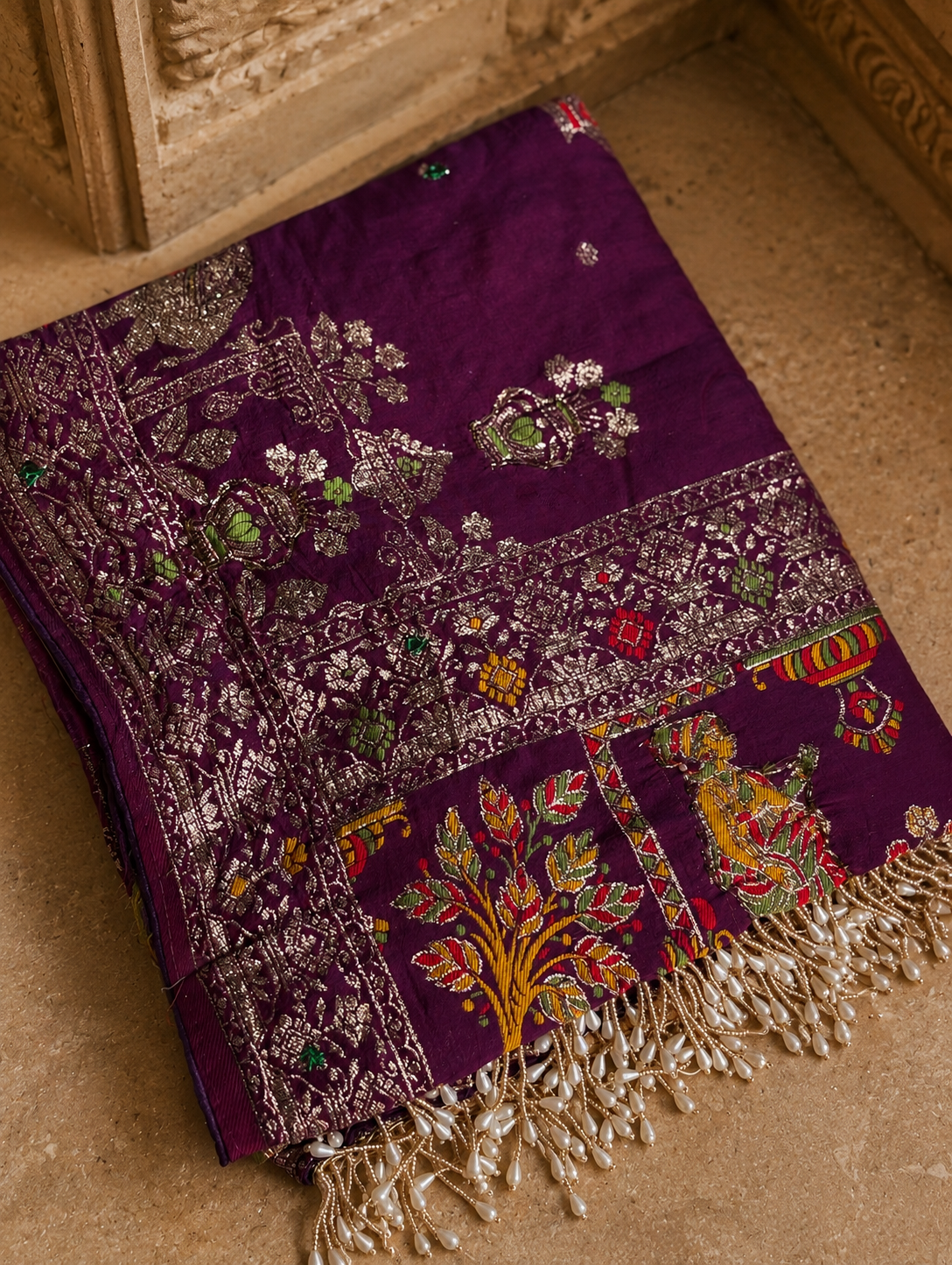kalash Dola silk saree