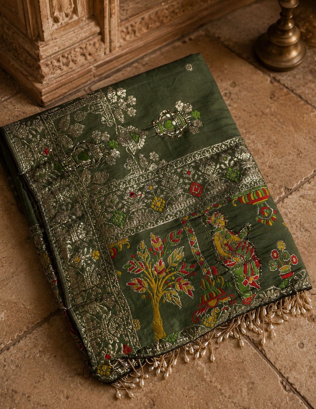 kalash Dola silk saree