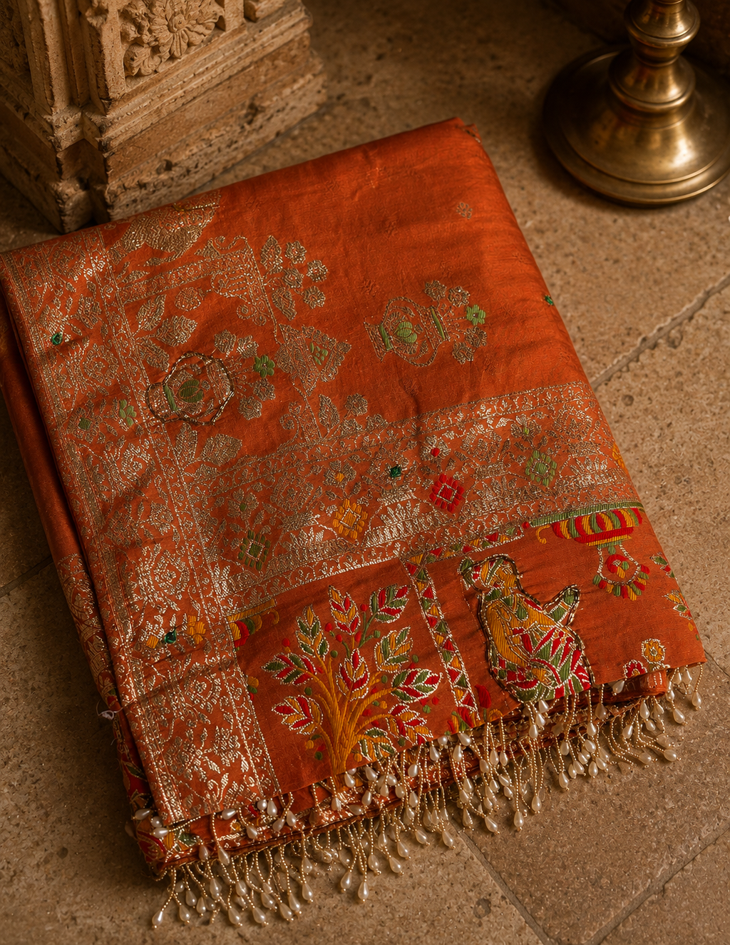 kalash Dola silk saree
