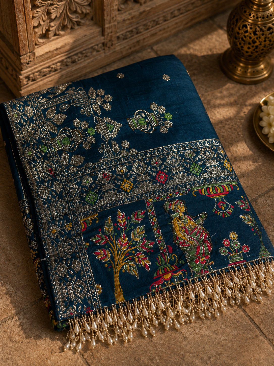 kalash Dola silk saree