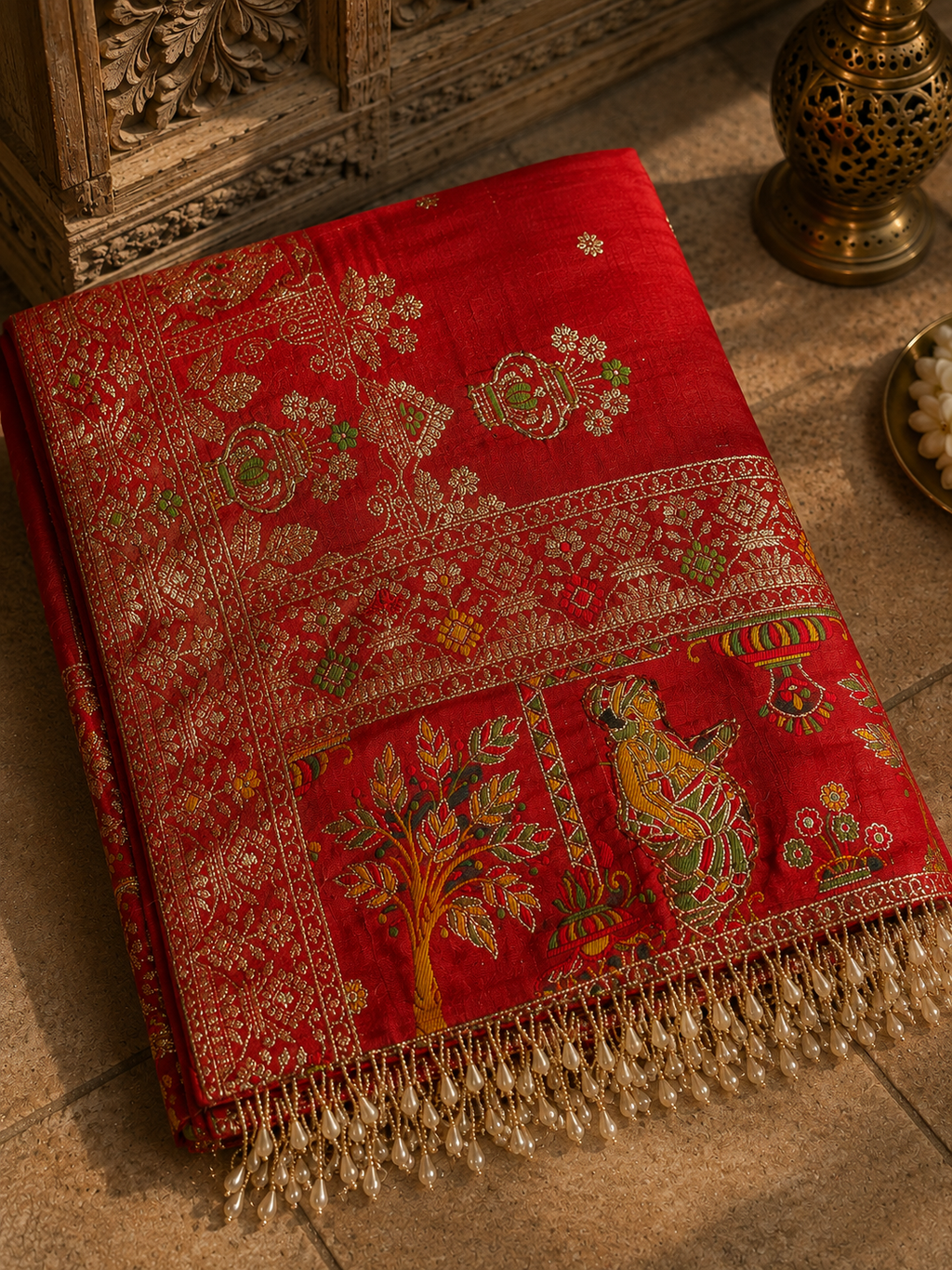 kalash Dola silk saree