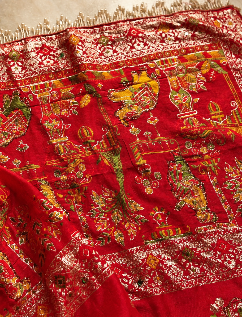 kalash Dola silk saree