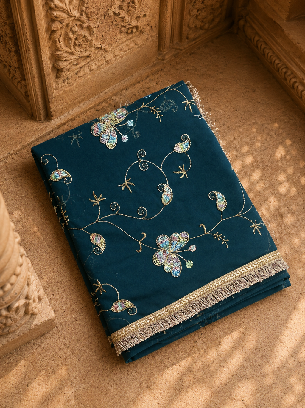 butterfly darbari saree