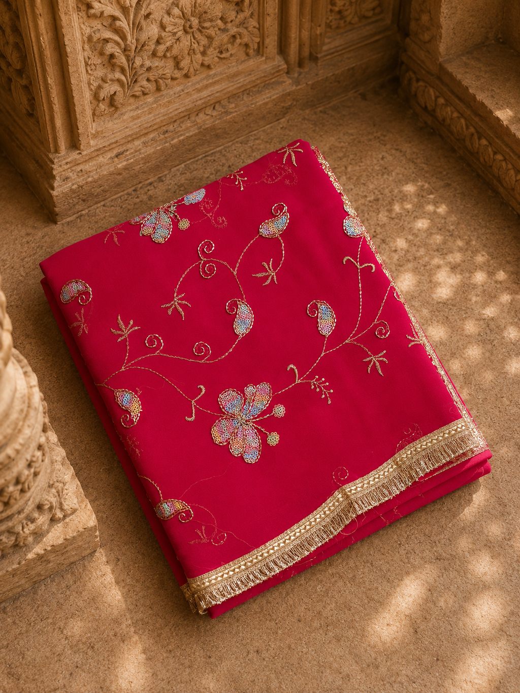 butterfly darbari saree