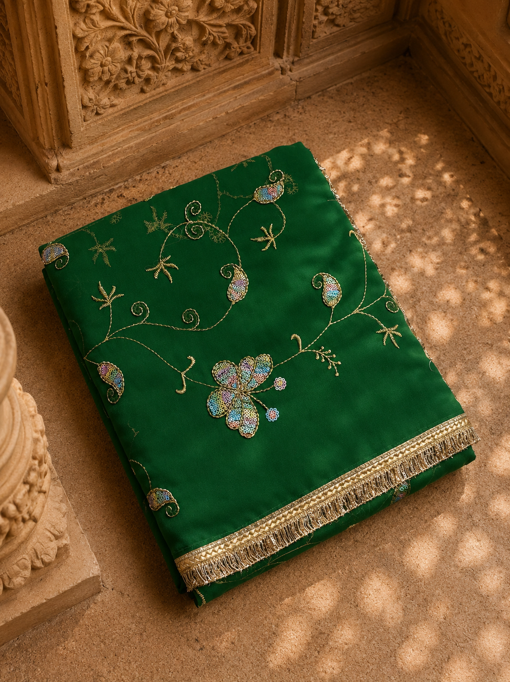 butterfly darbari saree