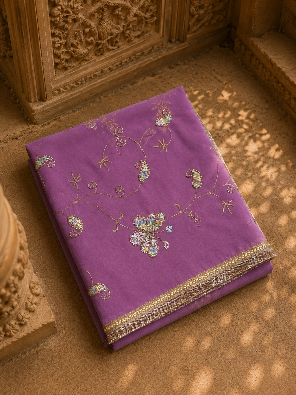 butterfly darbari saree