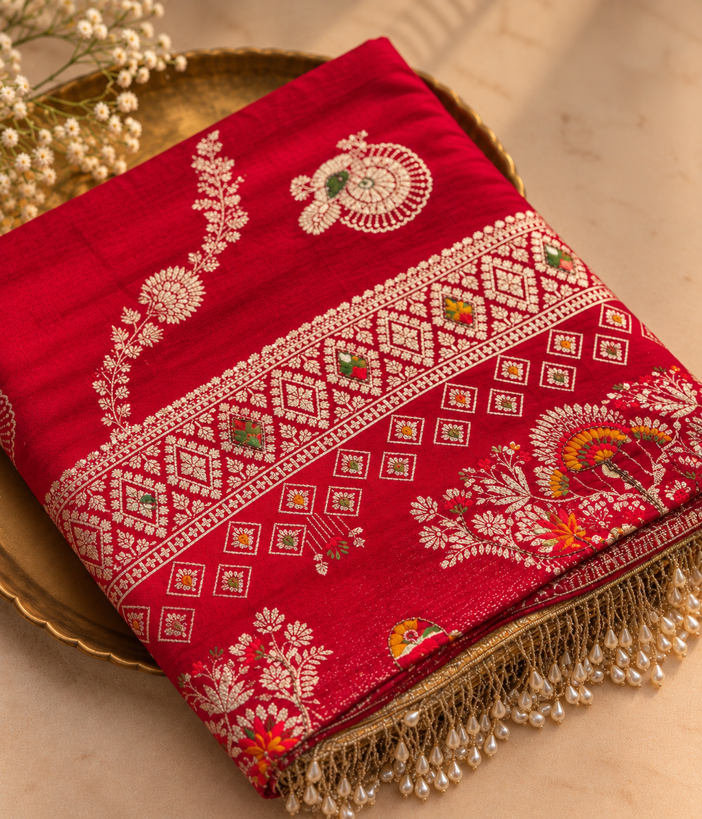 Morni Dola Silk Saree