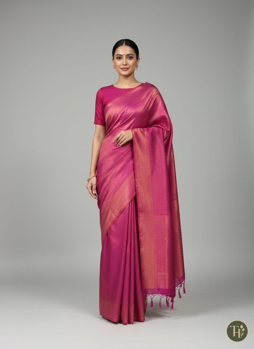 SWARNIKA- PINK SAREE