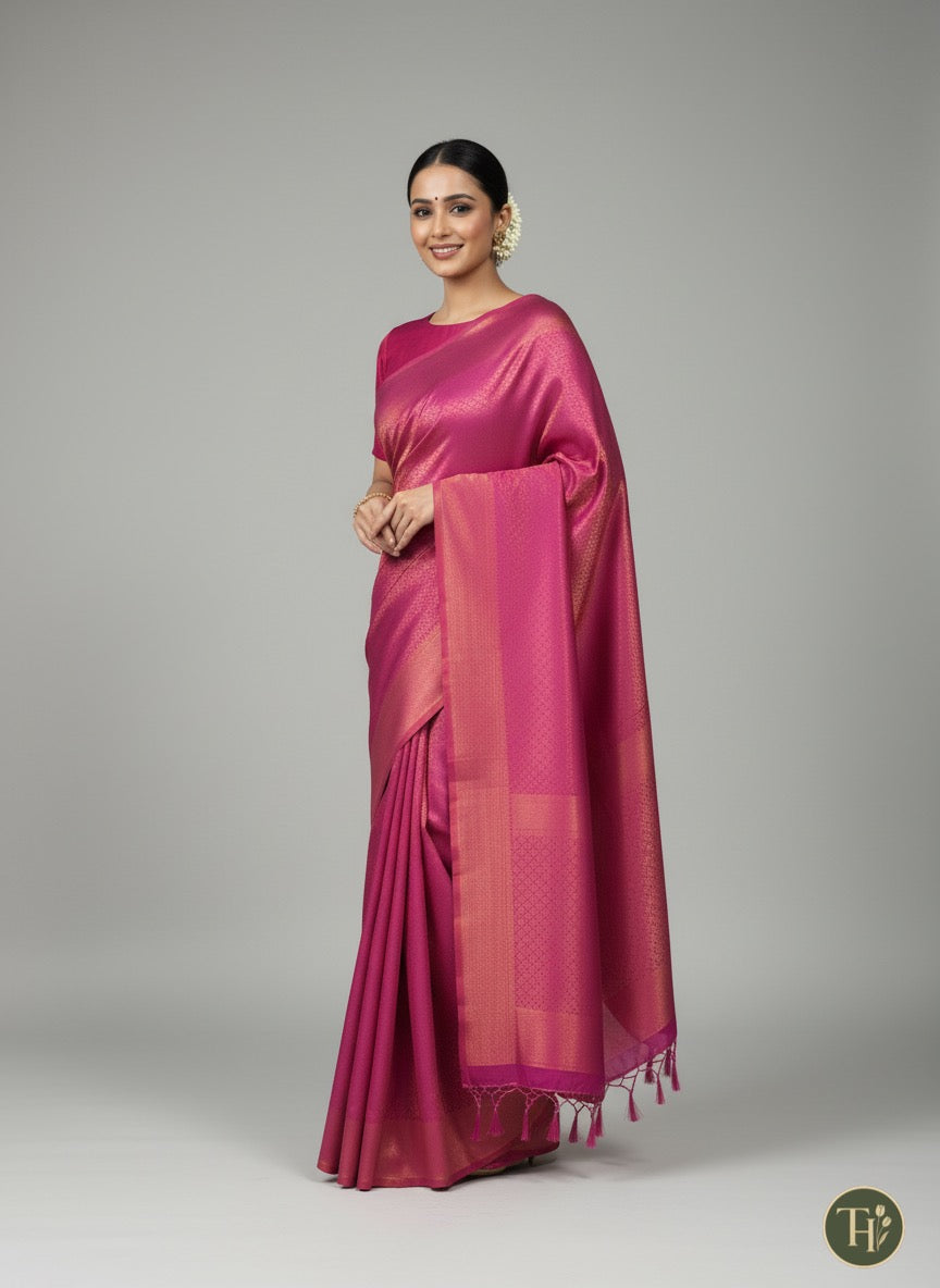 SWARNIKA- PINK SAREE