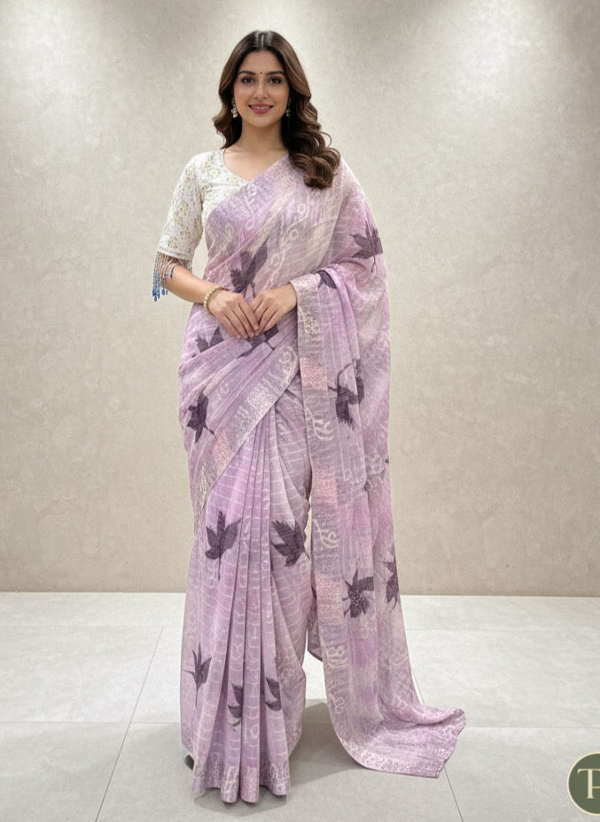 Balika Vadhu - light Weight Saree