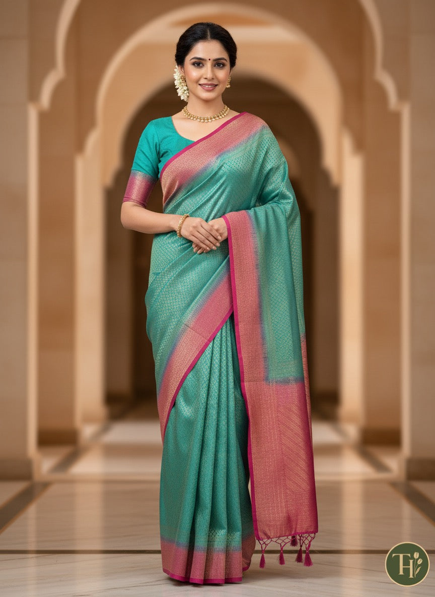 Swarnika - Green and Red