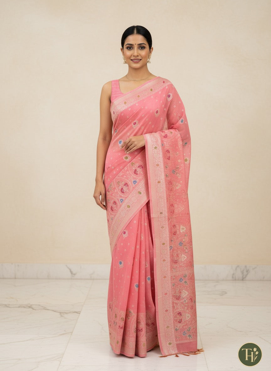 Barbie Doll (Cotton) saree