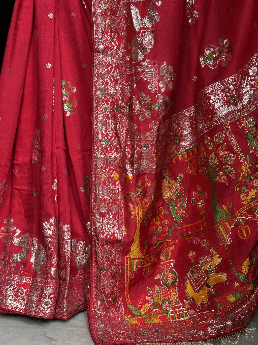 kalash Dola silk saree