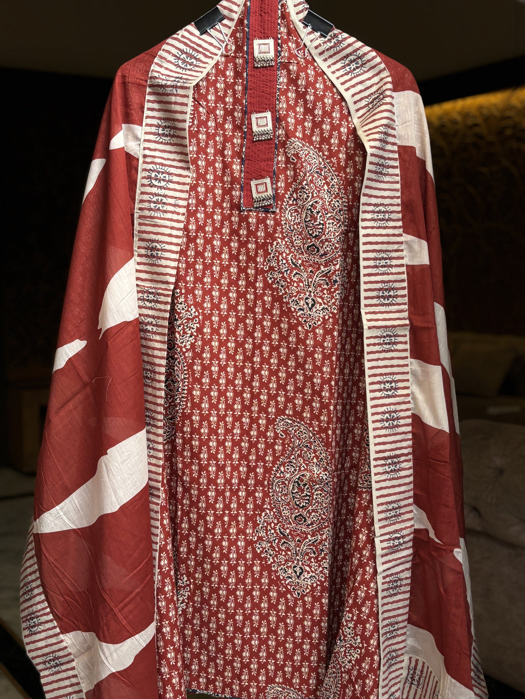 Jhumri Unstitched Suit