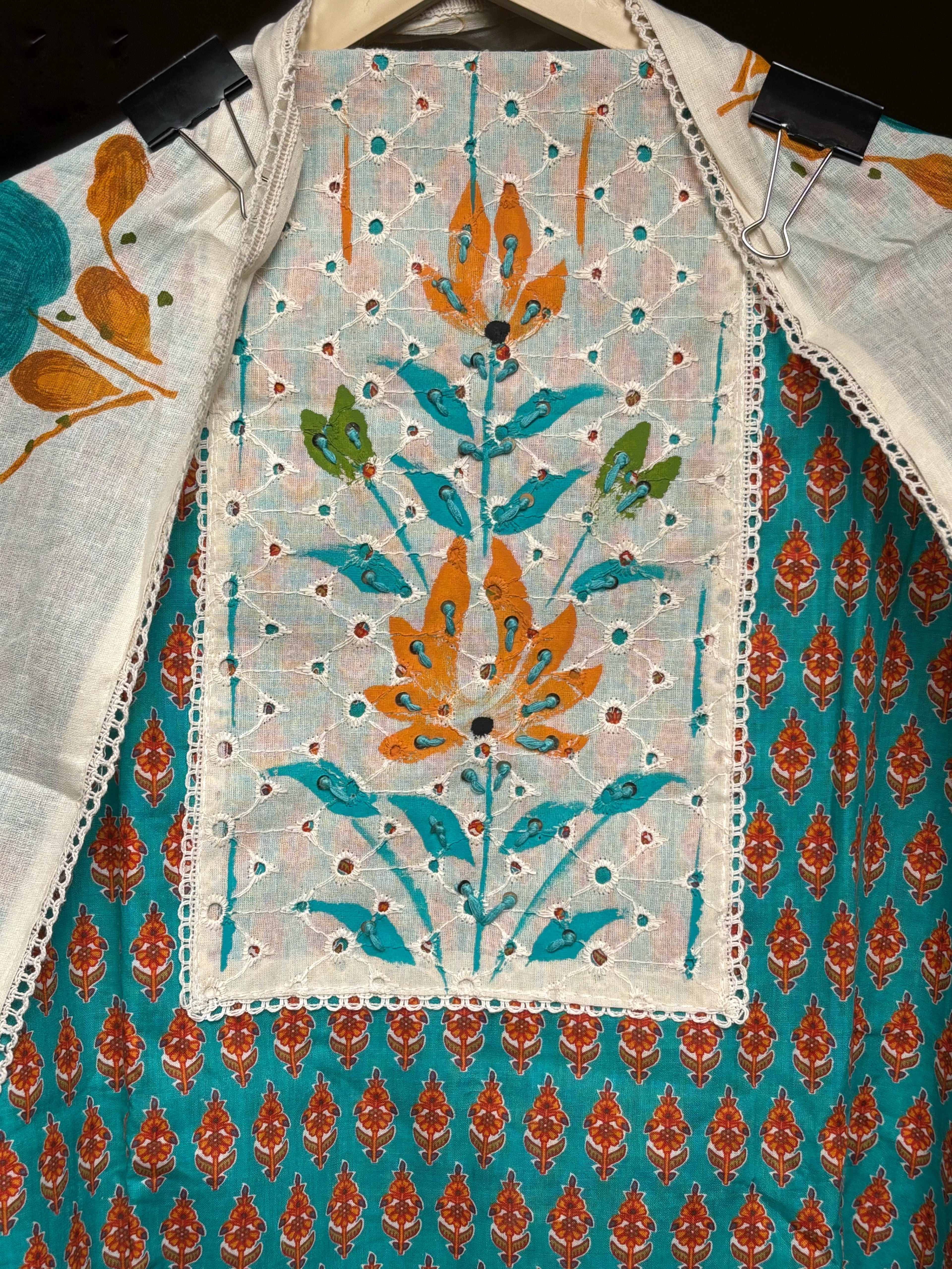 Brush Paint Unstitched Suit