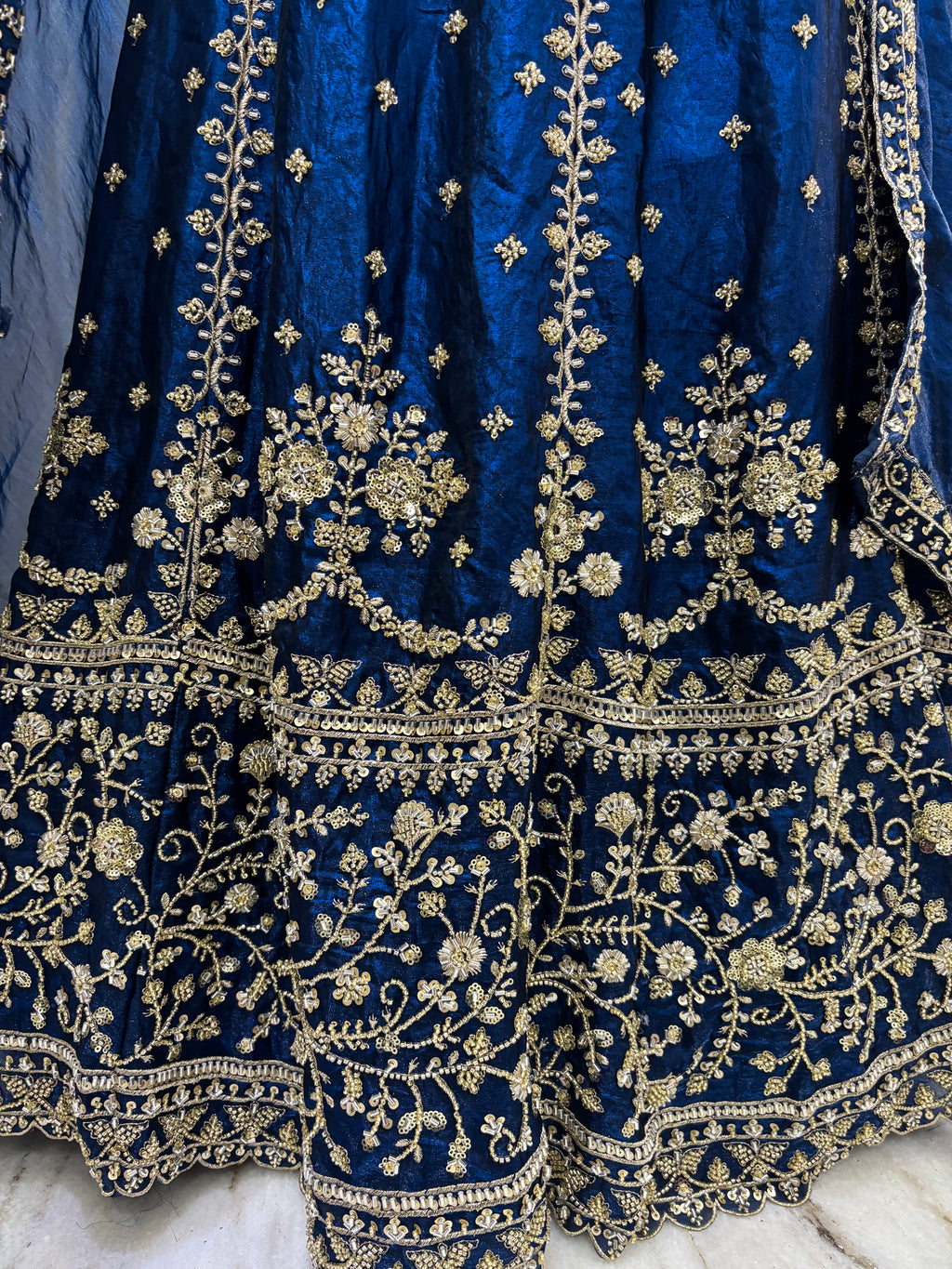 TAARA NAVY BLUE LEHENGA