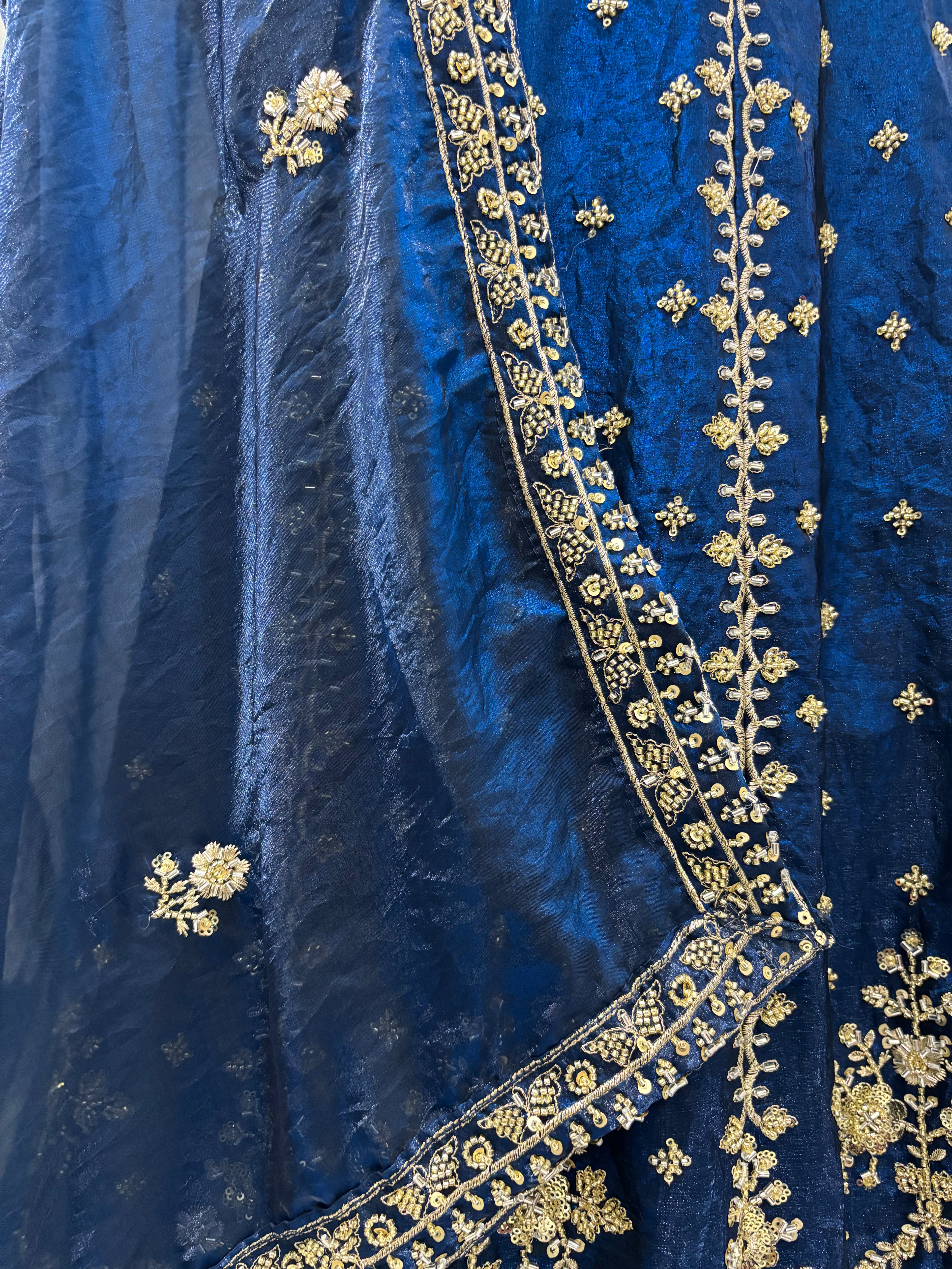 TAARA NAVY BLUE LEHENGA