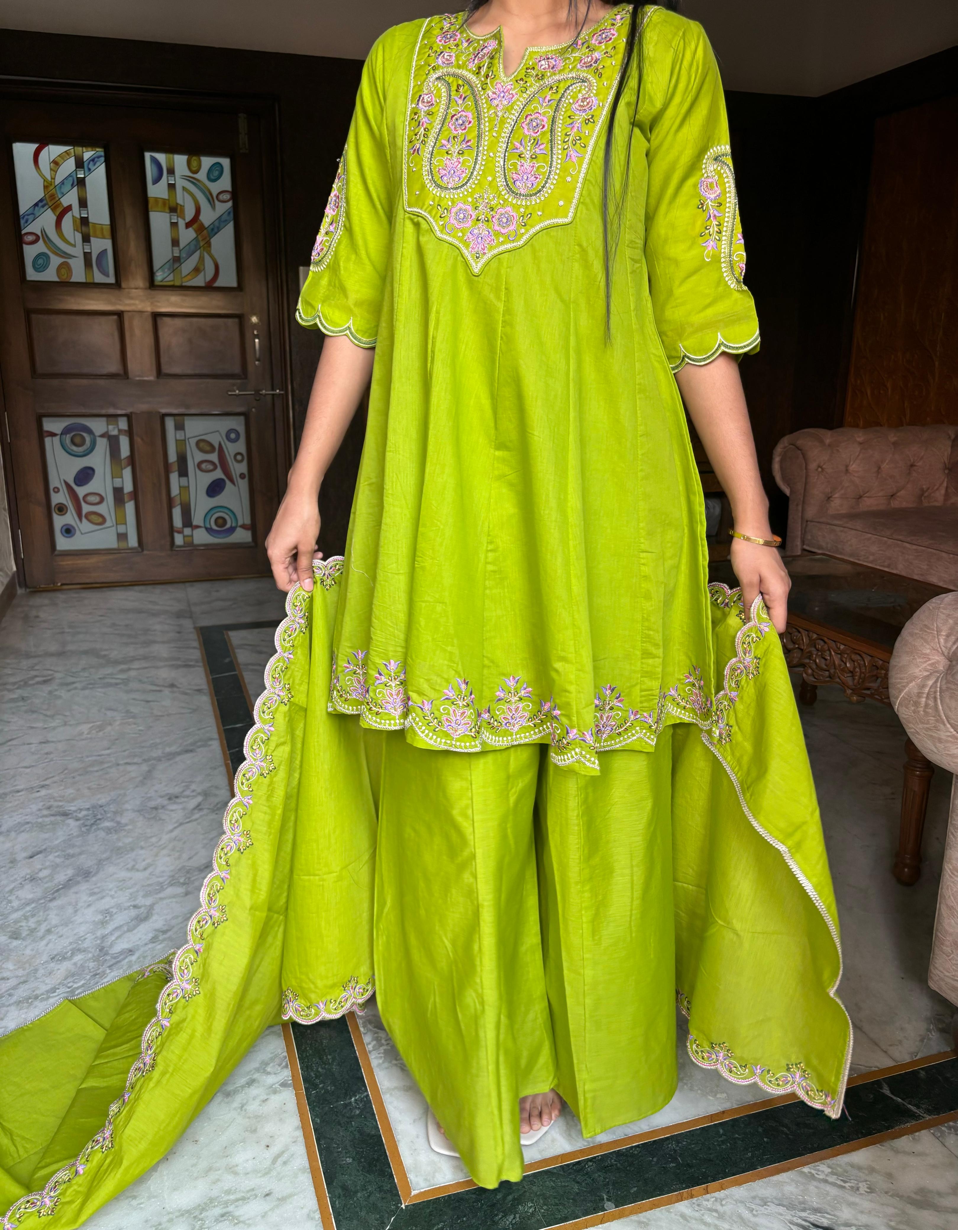 zehra cotton suit