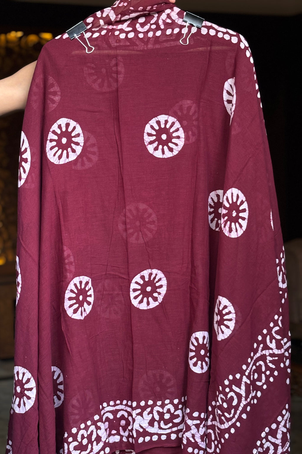 Batik Unstitched suit