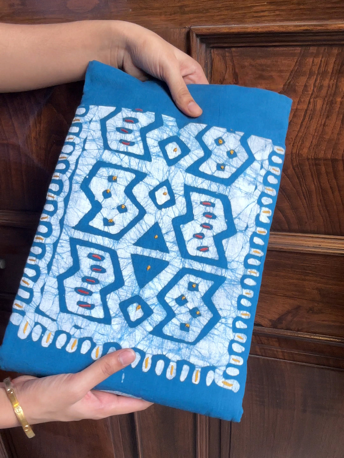 Batik Unstitched suit