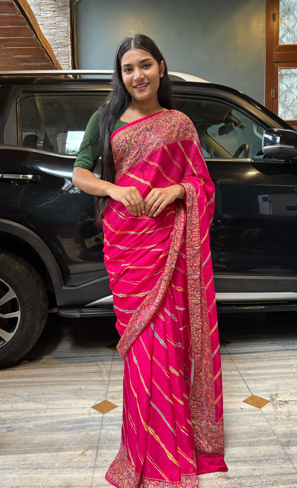 lehariya saree