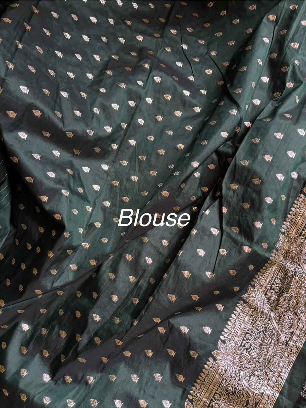 Mohini Green Silk Saree
