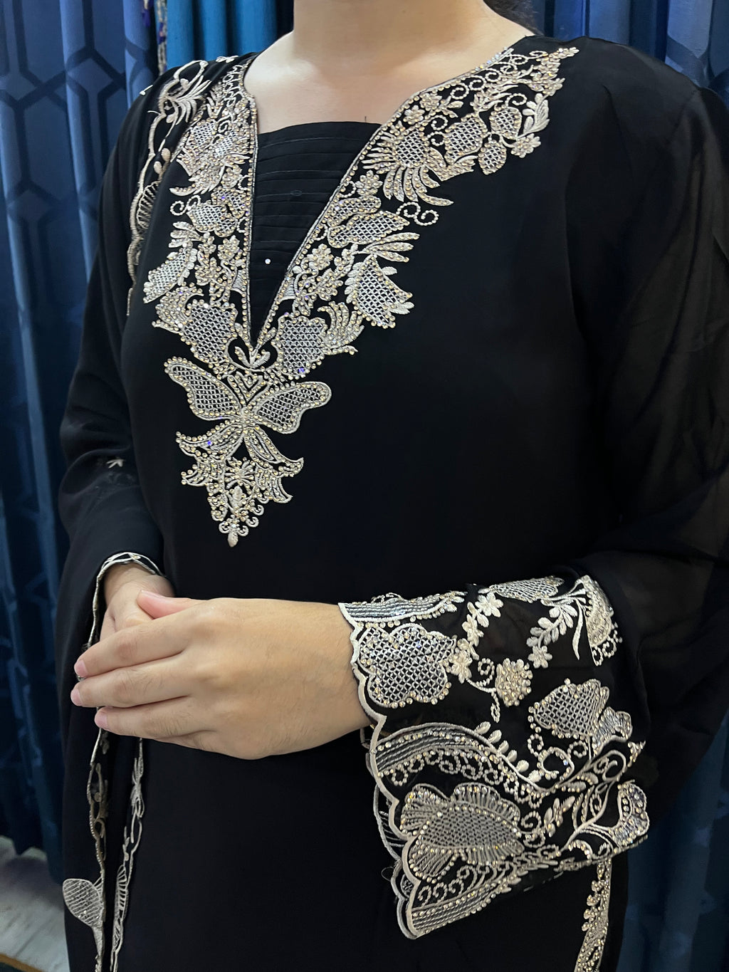 Black diamond suit set