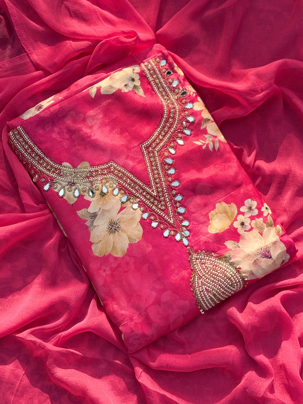 Muslin Unstitched Suit