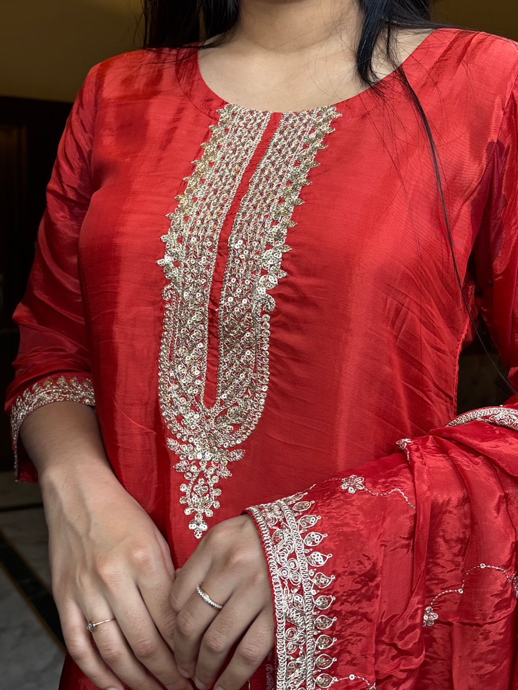 Riwaayat Plaazo Suit Set