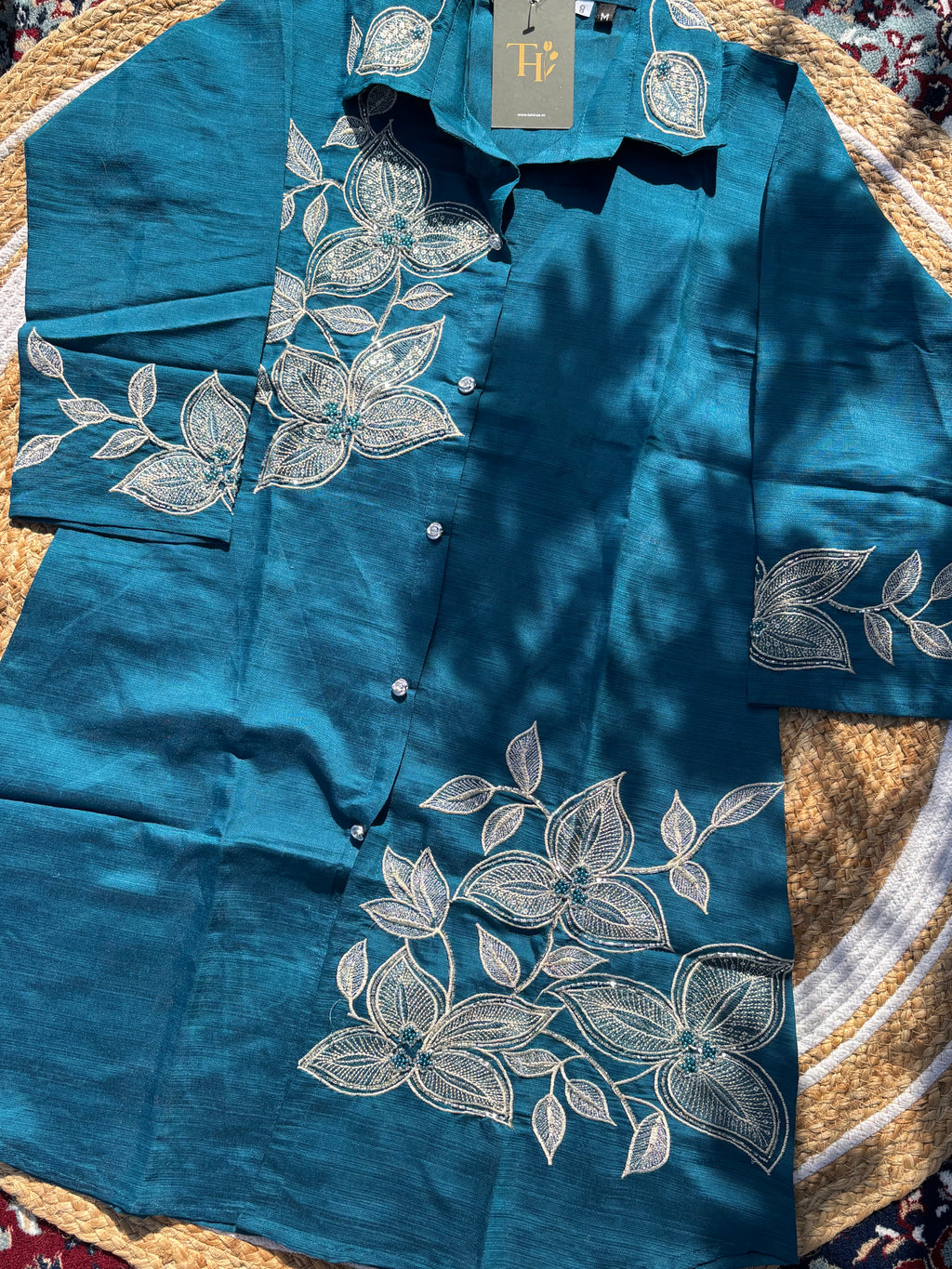 Teal Blue Cord Set