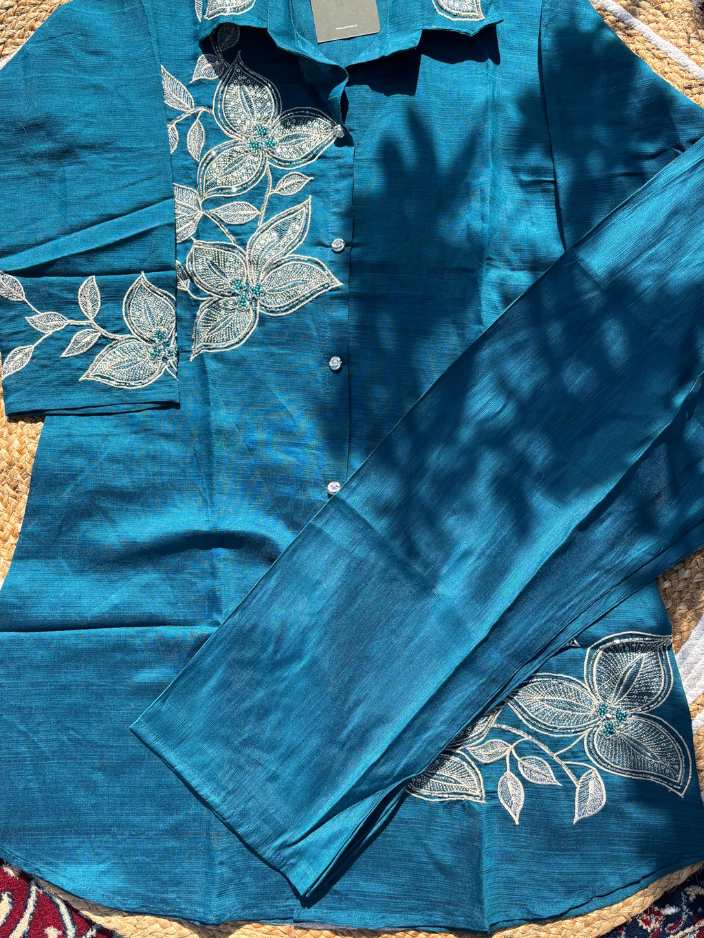 Teal Blue Cord Set