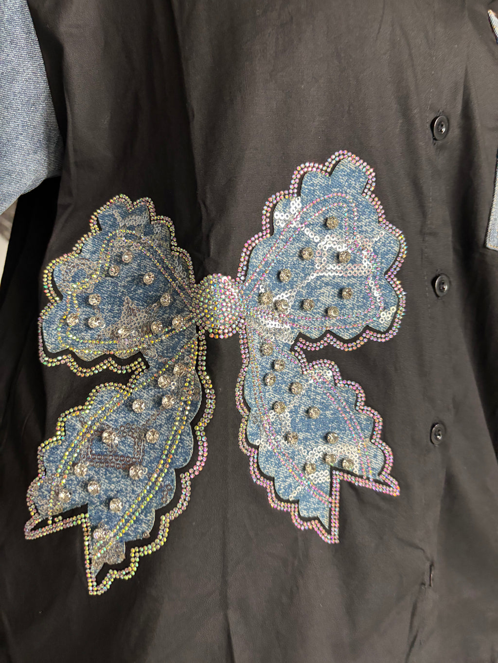KOREAN SHIRT- BLACK