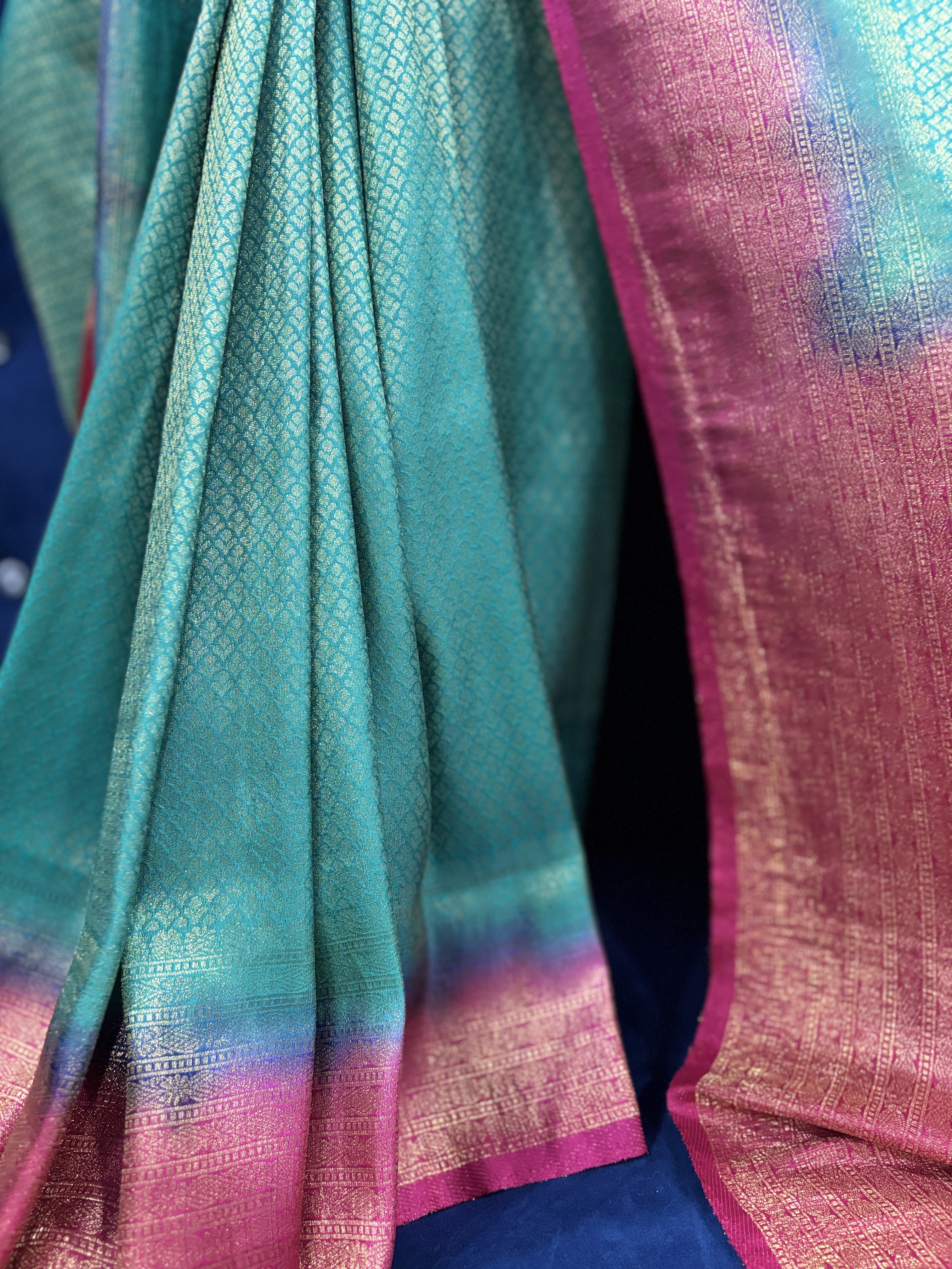 SWARNIKA- GREEN SAREE