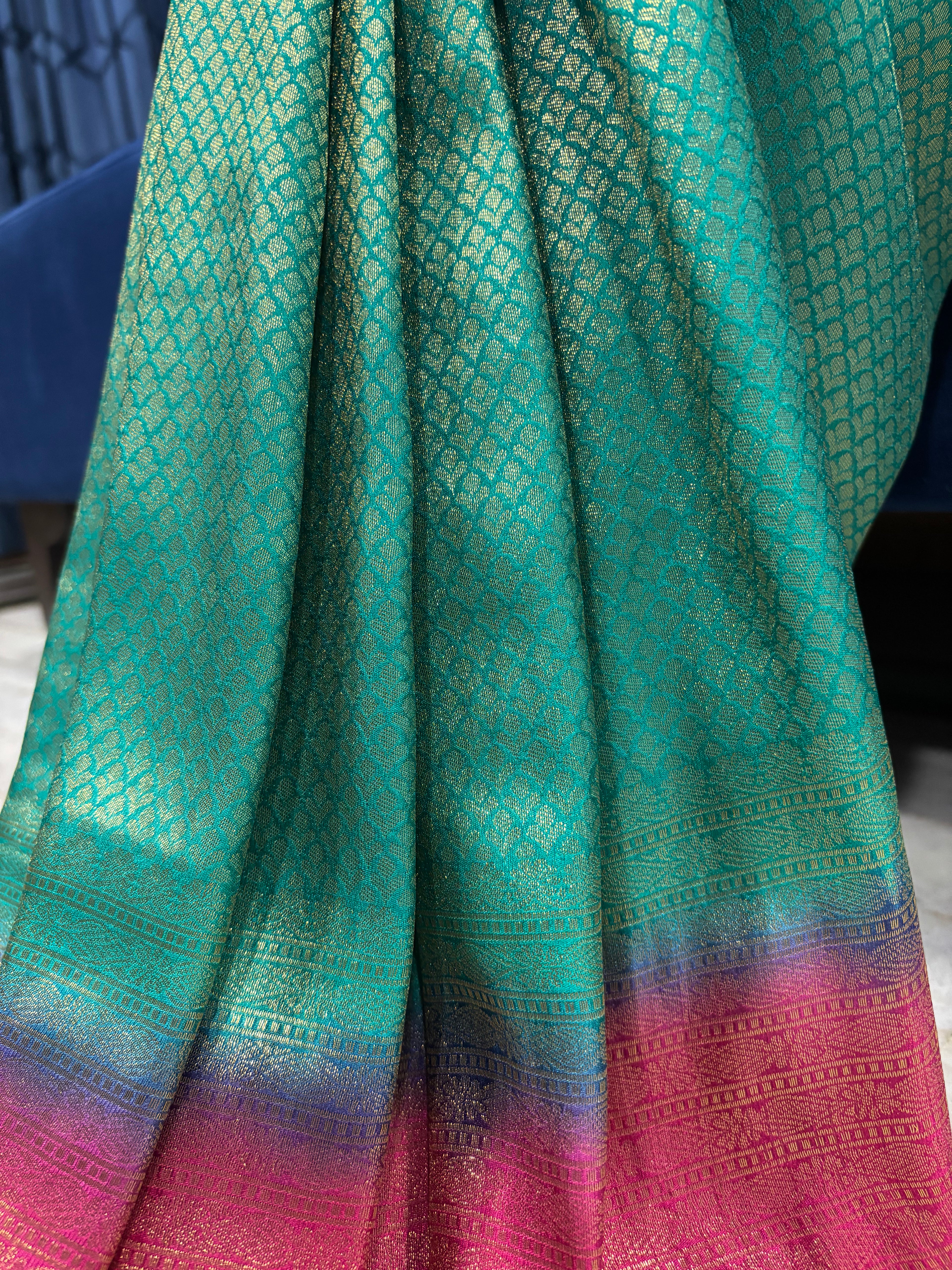 SWARNIKA- GREEN SAREE