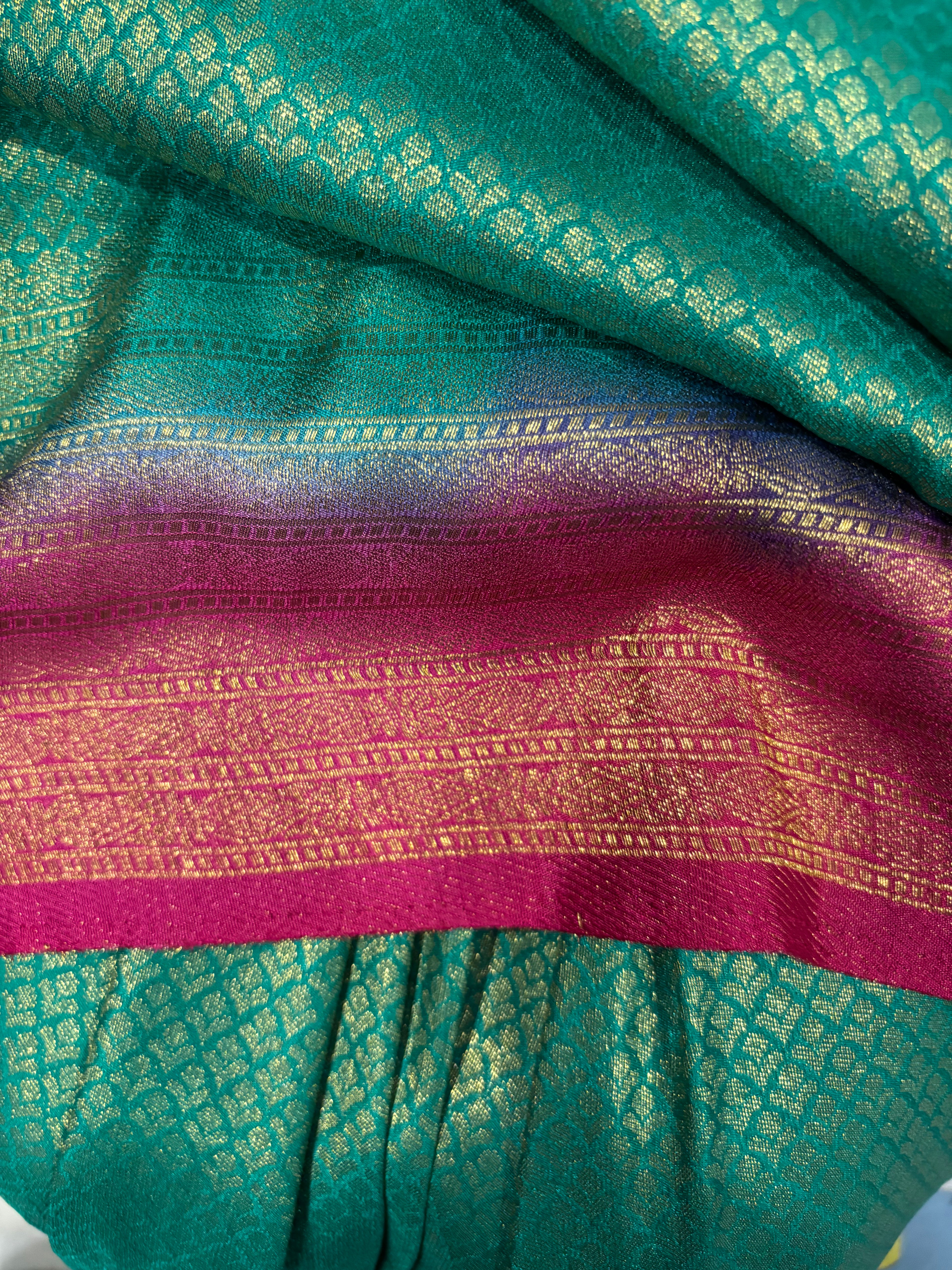 SWARNIKA- GREEN SAREE