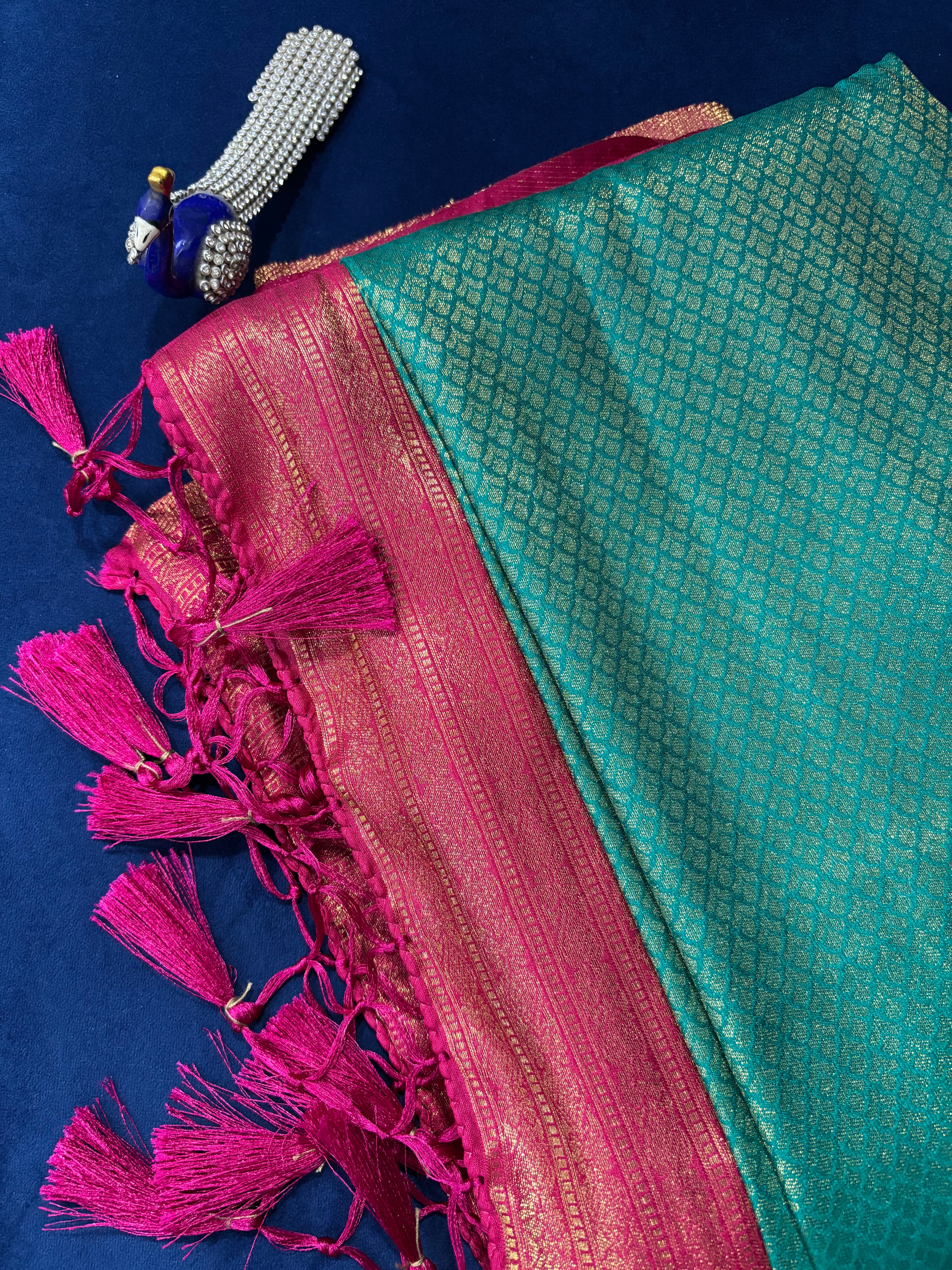 SWARNIKA- GREEN SAREE