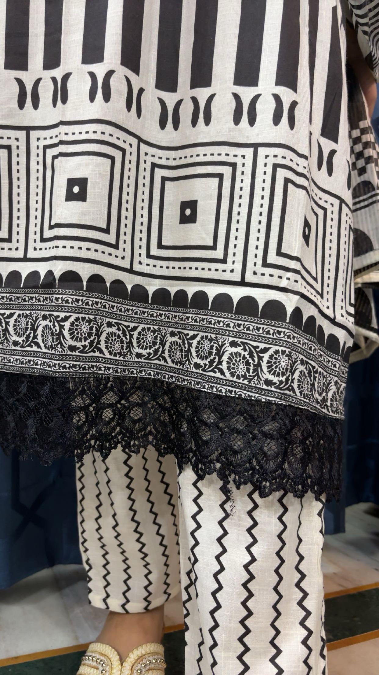 Moonlight suit set- black