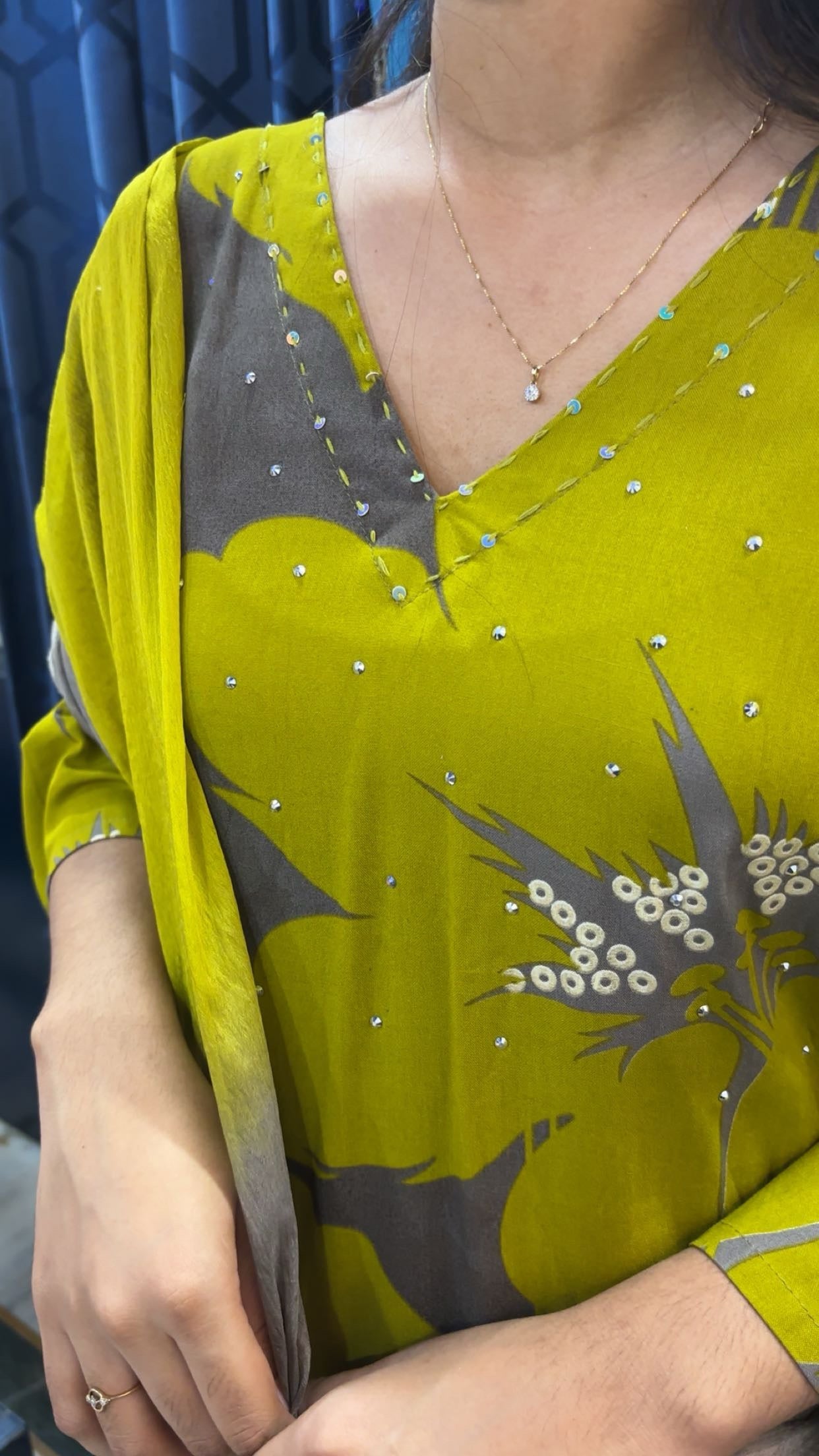 Ruwaa Suit set - Light Green