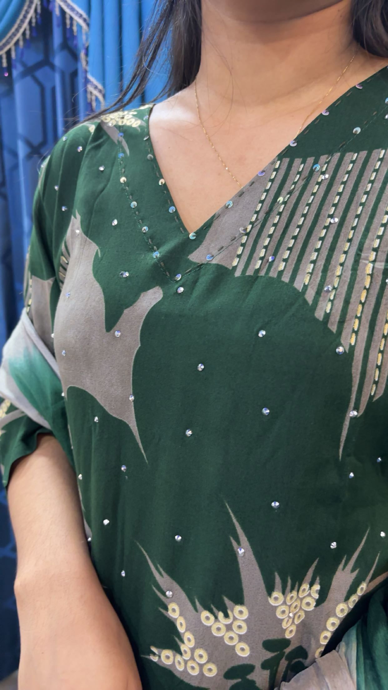 Ruwaa Suit set - Green