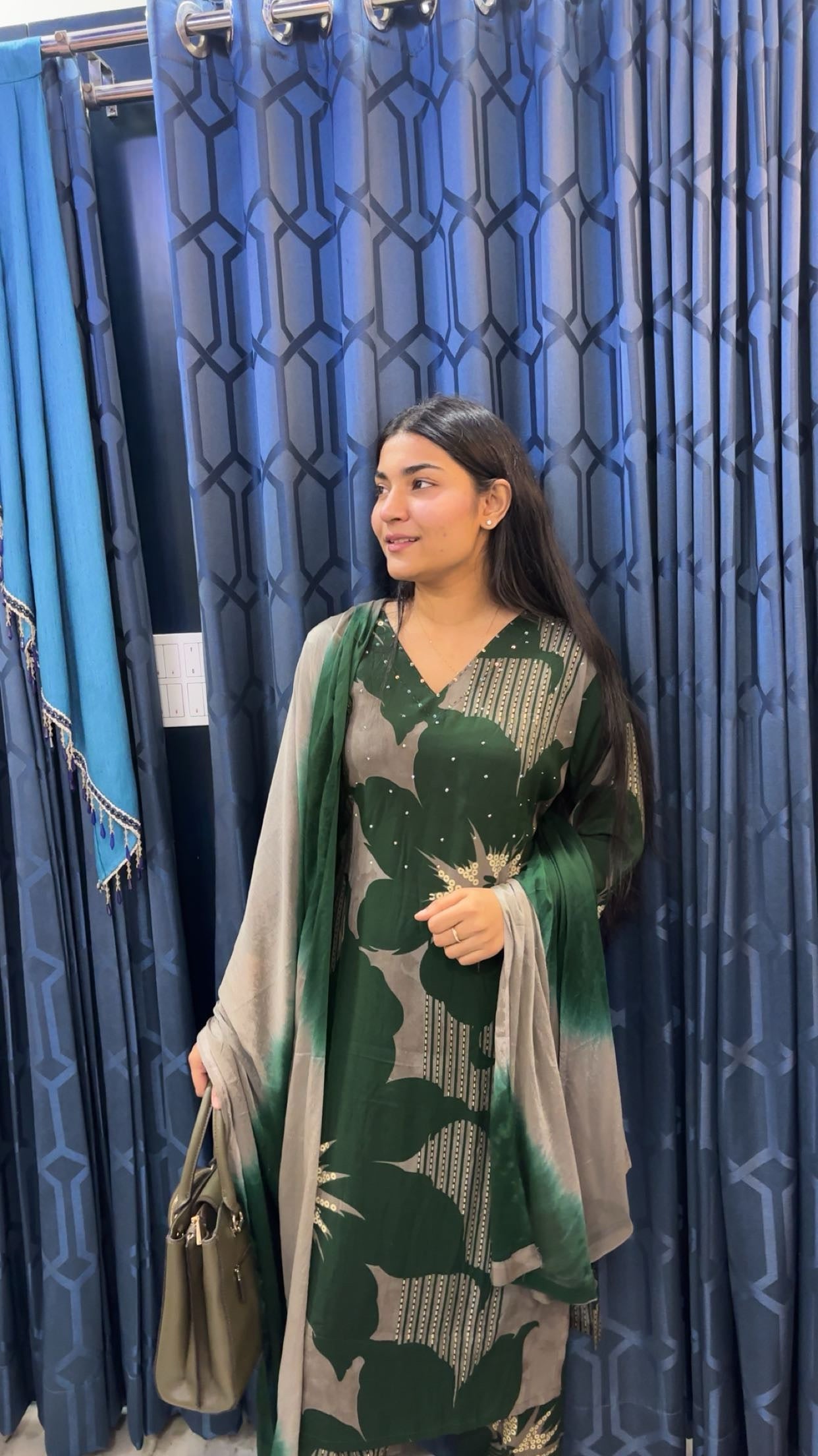 Ruwaa Suit set - Green