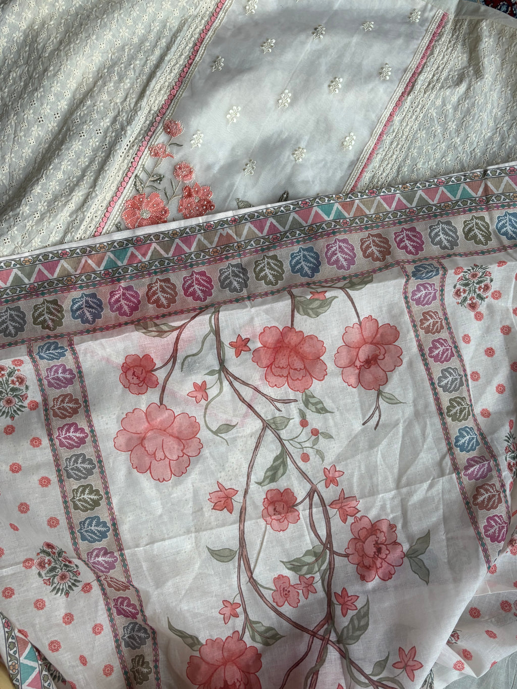 Pastel Flower Unstitched Collection