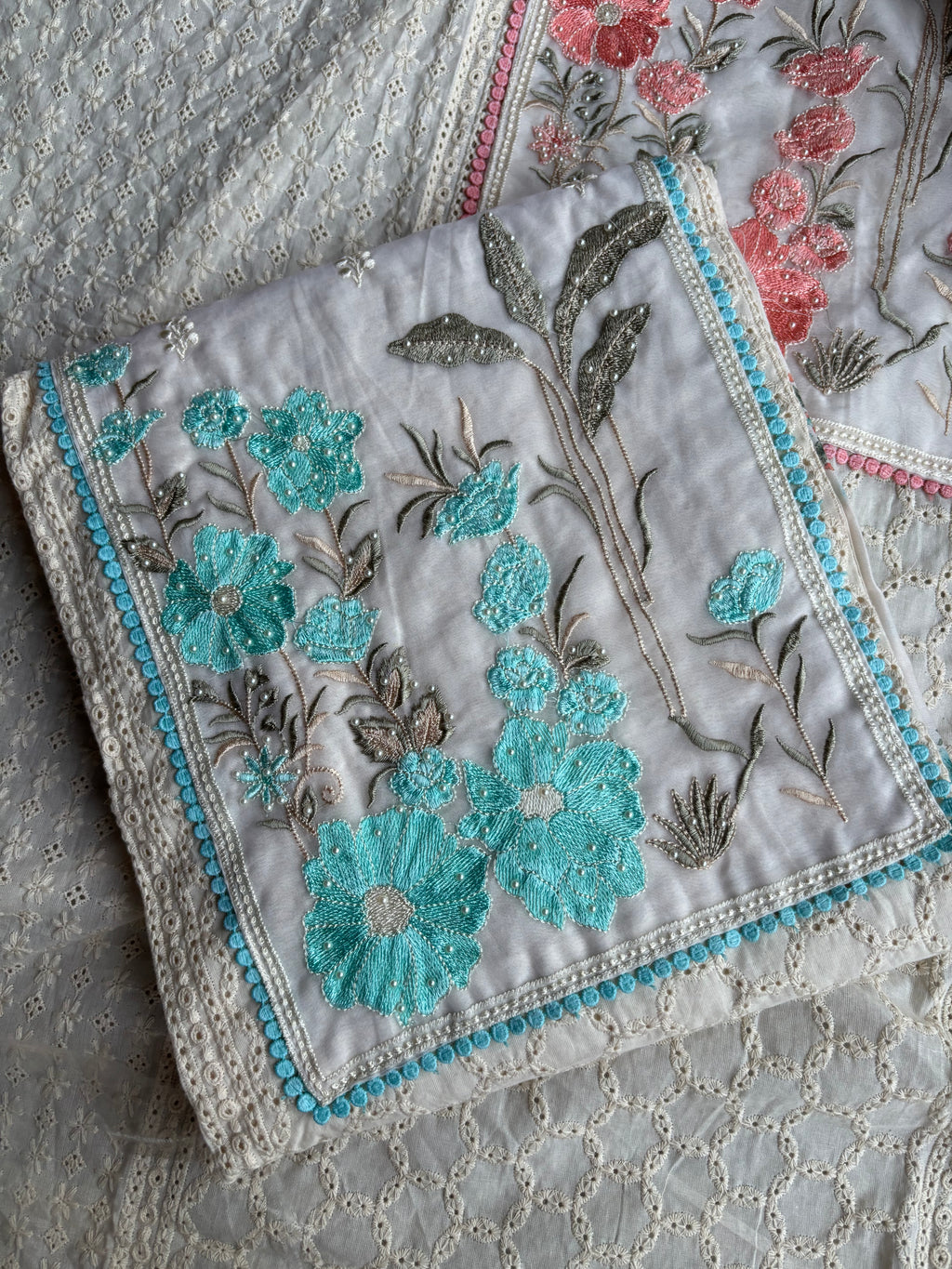 Pastel Flower Unstitched Collection
