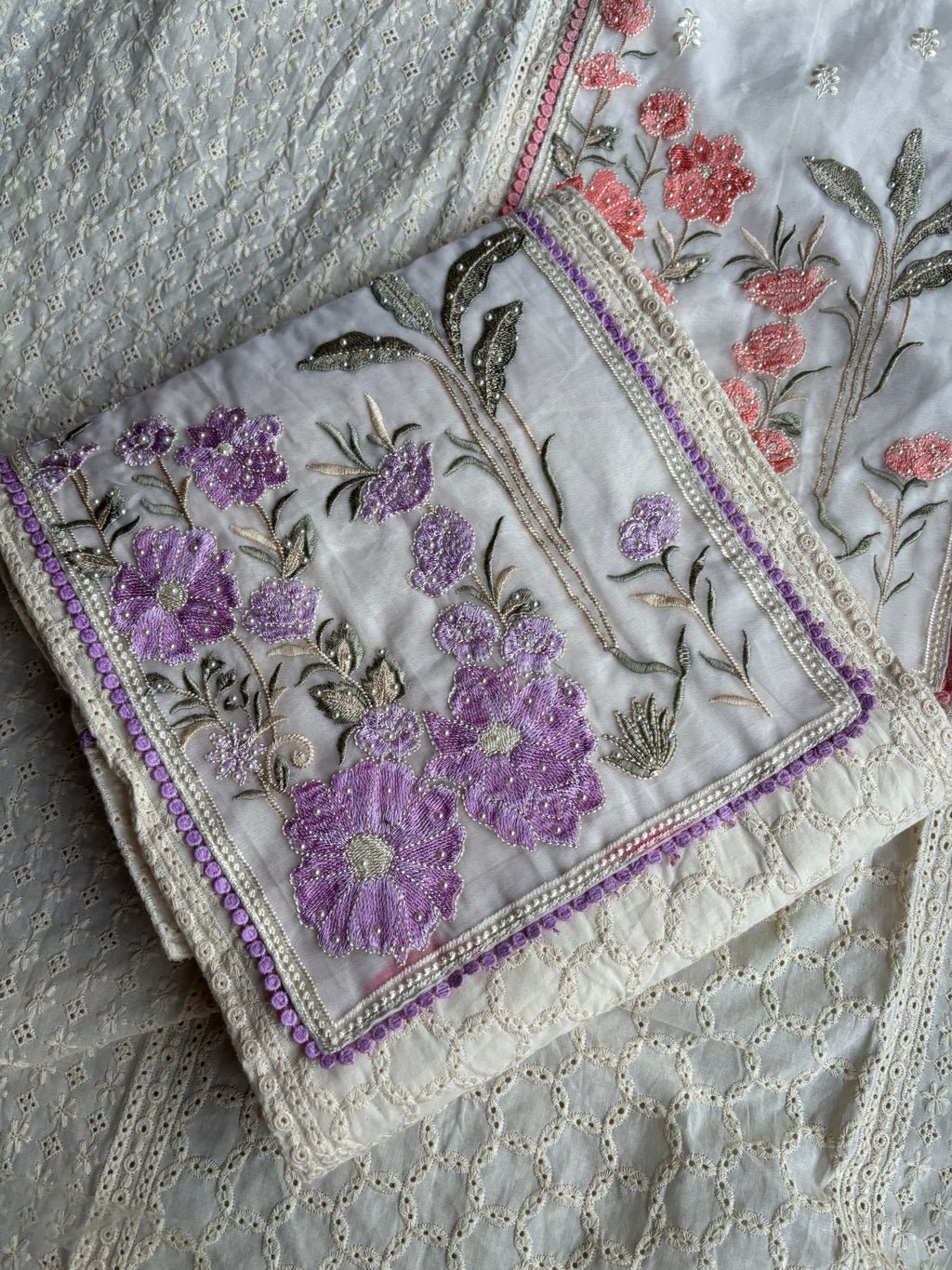 Pastel Flower Unstitched Collection