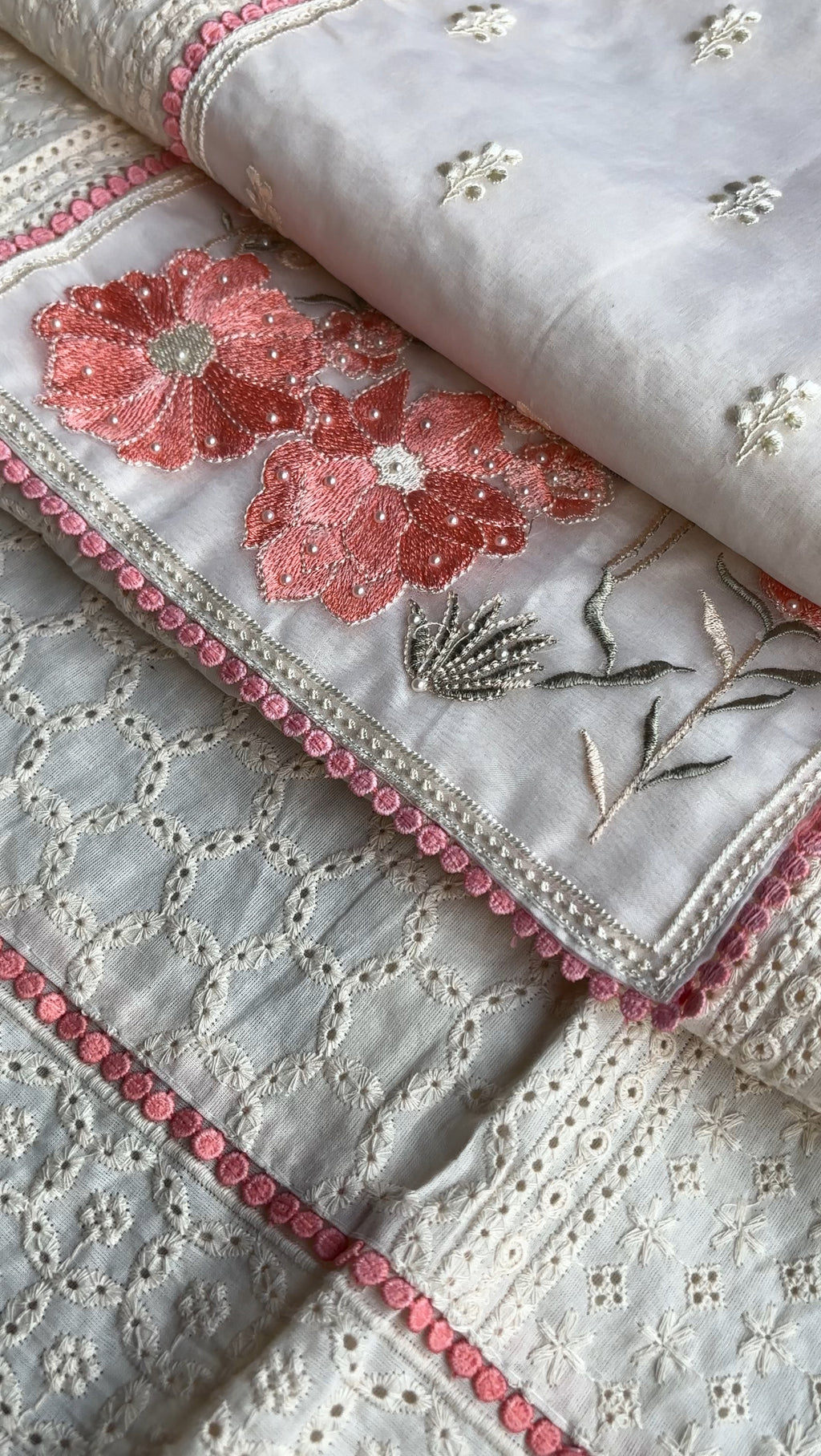 Pastel Flower Unstitched Collection