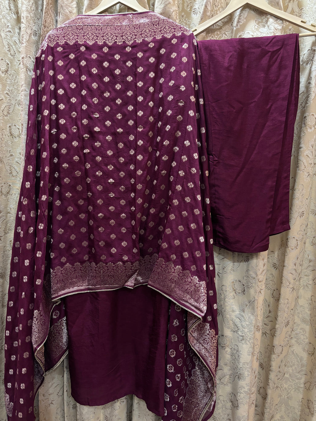 Maroon Suit Set